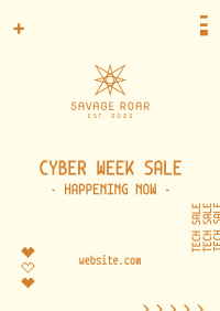 Cyber Week Sale Poster Image Preview