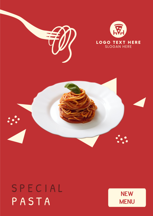 New Pasta Menu  Poster Design Image Preview
