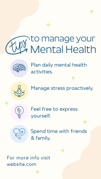 Mental Health Tips Instagram reel Image Preview