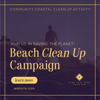 Beach Clean Up Drive Linkedin Post Image Preview