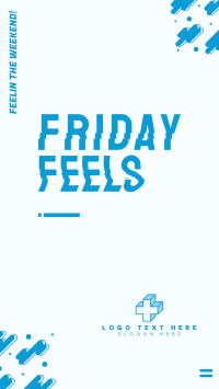 Friday Feels Facebook story Image Preview