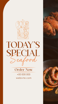 Minimal Seafood Restaurant  YouTube short Image Preview
