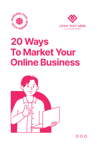 Ways to Market Online Business Pinterest Pin Design