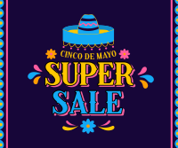 Cinco De Mayo Biggest Colorful Sale Facebook post Image Preview