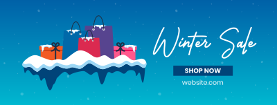 Winter Gifts Facebook cover Image Preview