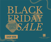 Black Friday Scribble Sale Facebook post Image Preview
