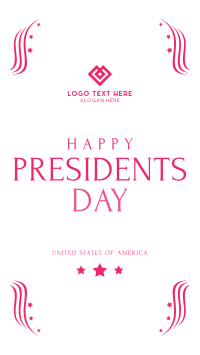 Happy Presidents Day Instagram story Image Preview