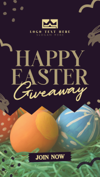Quirky Easter Giveaways Instagram Story Design