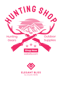 Hunting Shop Poster Image Preview