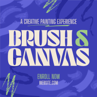 Painting Art Workshop Instagram Post Preview