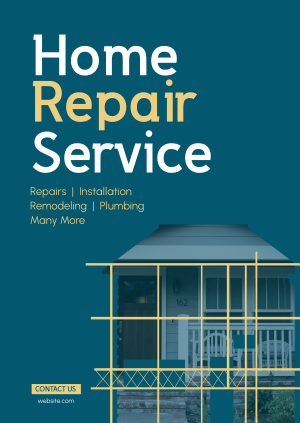 Professional Repair Service Poster Image Preview