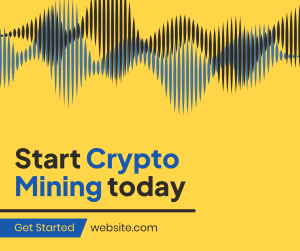 Cryptocurrency Market Mining Facebook post Image Preview