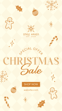 Christmas Eve Sale Facebook story Image Preview