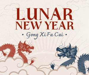 Oriental Lunar New Year Facebook post Image Preview