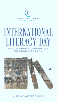 International Literacy Day YouTube short Image Preview