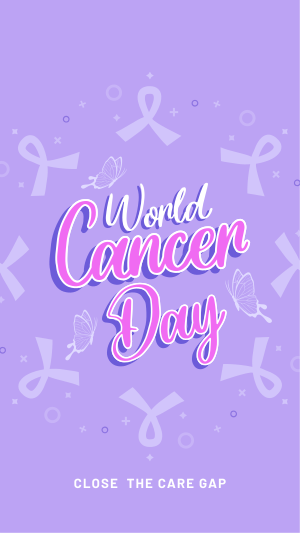 World Cancer Reminder Facebook story Image Preview