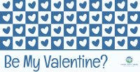 Valentine Retro Heart Facebook Ad Design