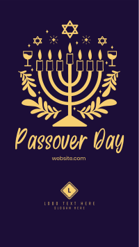Passover Day Instagram Story Design