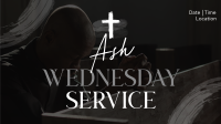 Ash Wednesday Volunteer Service YouTube Video Design
