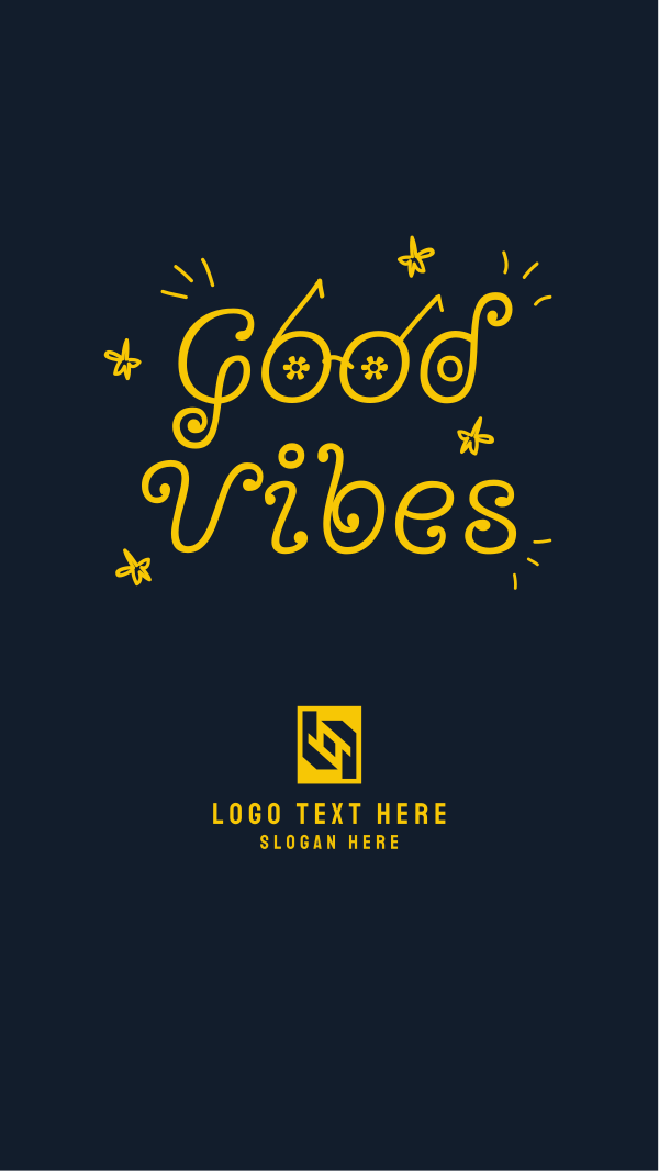 Good Vibes Sunglasses Instagram Story Design Image Preview