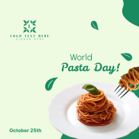 World Pasta Day Greeting Instagram post Image Preview