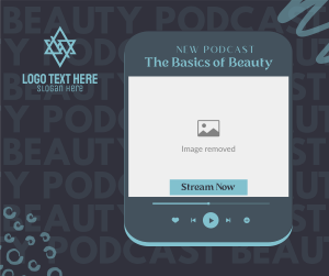 Beauty Basics Podcast Facebook post