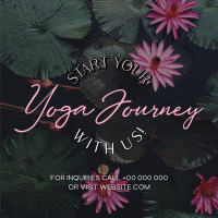 Yoga Journey Instagram Post Design
