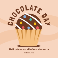 Chocolate Cupcake Instagram post | BrandCrowd Instagram post Maker