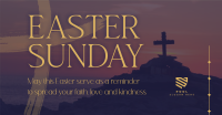 Easter Holy Cross Reminder Facebook ad Image Preview