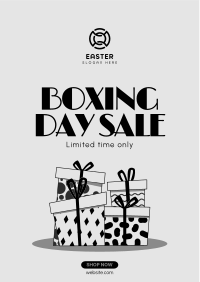 Boxing Day Clearance Sale Flyer Design