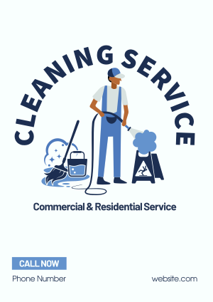 Professional Home Cleaner  Flyer Image Preview