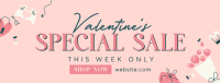 Valentines Sale Deals Facebook cover Image Preview