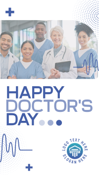 National Doctors Day Facebook Story Design