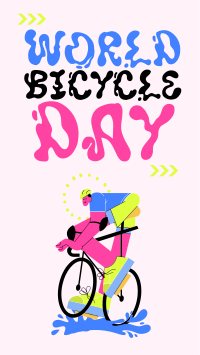 Go for Adventure on Bicycle Day Instagram Reel Image Preview