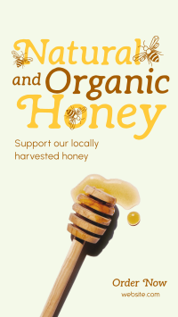 Locally Harvested Honey TikTok video Image Preview
