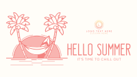 Hot Summer Greeting Facebook event cover Image Preview