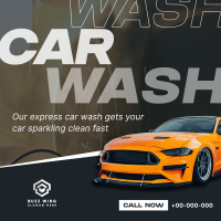 Professional Car Cleaning Instagram Post Image Preview