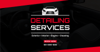 Car Detailing Services Facebook Ad Design