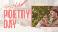 Reading Poetry Facebook Event Cover Design