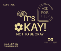 Let's Talk Mental Health Facebook post Image Preview