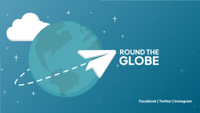 Round The Globe YouTube cover (channel art) Image Preview