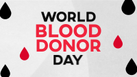 Minimalist Blood Donor Day Animation Preview