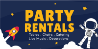 Kids Party Rentals Twitter post Image Preview