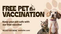 Veterinary Pet Vaccination Animation Preview