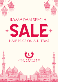 Ramadan Kareem Sale Poster Image Preview