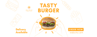 Burger Home Delivery Facebook Cover Design