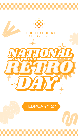 Nostalgic Retro Day Facebook story Image Preview