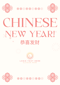 Happy Chinese New Year Poster Image Preview