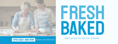 Bakery Bread Promo Facebook cover Image Preview