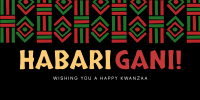 Kwanzaa Day Message Twitter Post Image Preview